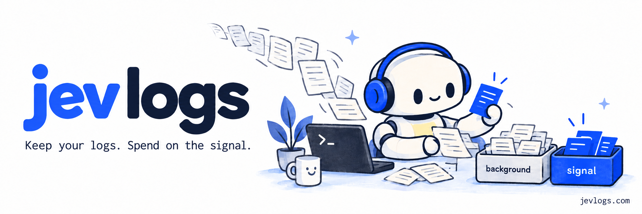 Jev Logs — 评估日志的诊断价值和优先级，决定哪些交给后续模型。